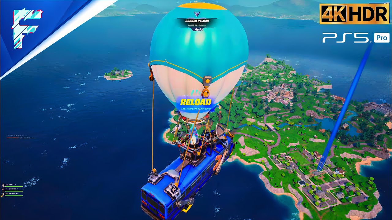 Fortnite - Trios Ranked Reload - Win Gameplay! - PS5 Pro | 4K HDR