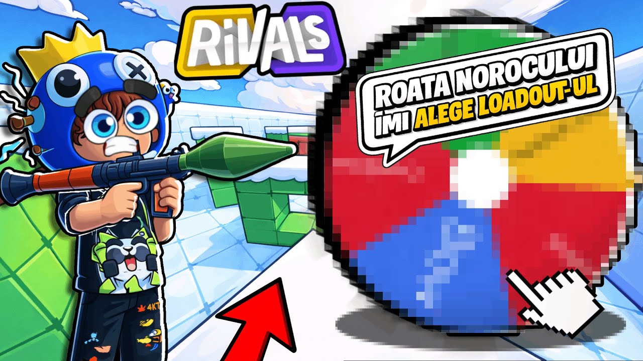 Roata norocului a ales loadoutul meu în Roblox Rivals 🎡💥 Nu o să crezi ce s-a întâmplat!