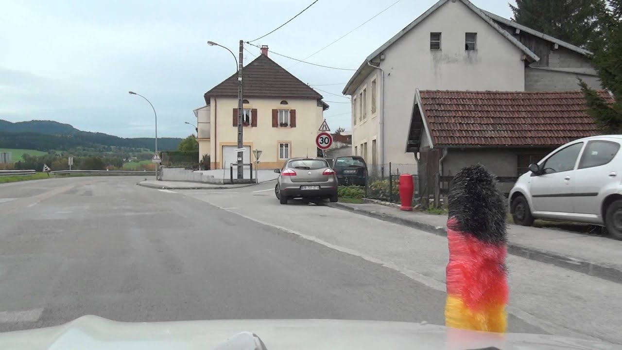 Morteau Les Douffrans Grand Combe Chateleu Les Saules D437 D47 France 5.10.2015