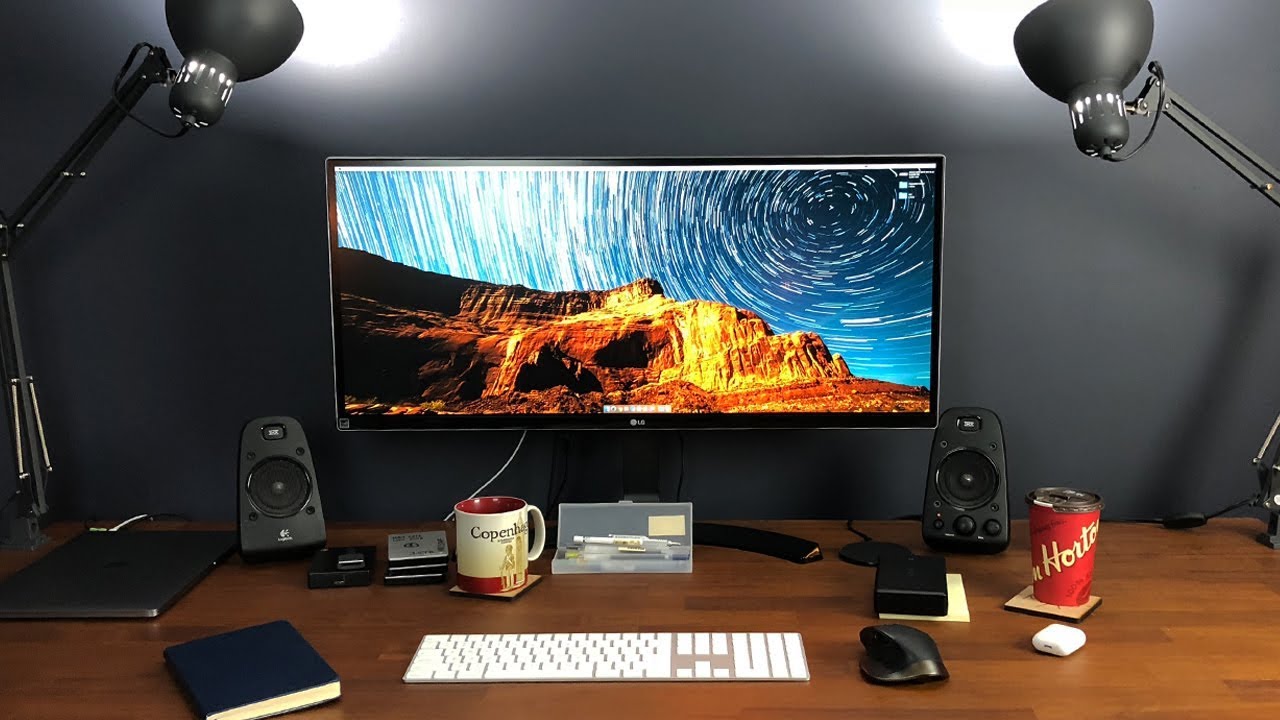 Desk Set Up - Early 2018