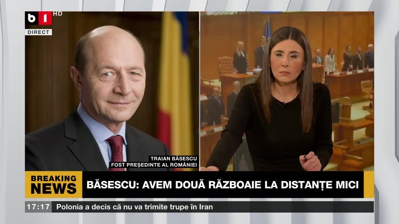 Băsescu: Trump a fost informat de serviciile americane că