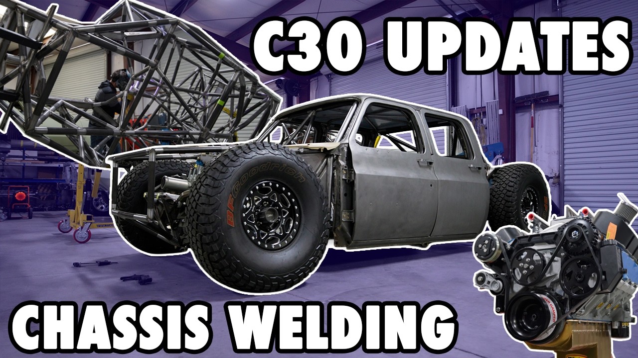 RJ Fab EP:13 | C30 Progress, 825HP Big Block C10 Build, Blazer Chassis Welding & More