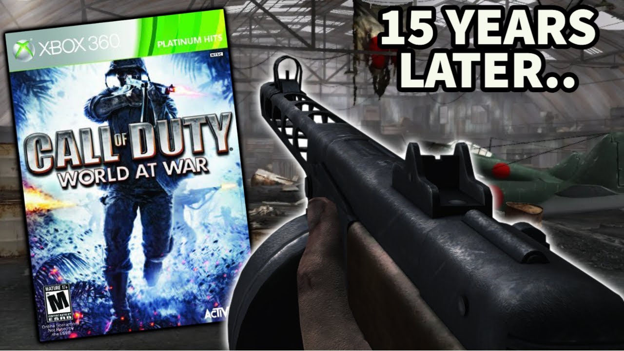 Многопользовательский режим Call Of Duty World At War 15 лет спустя...