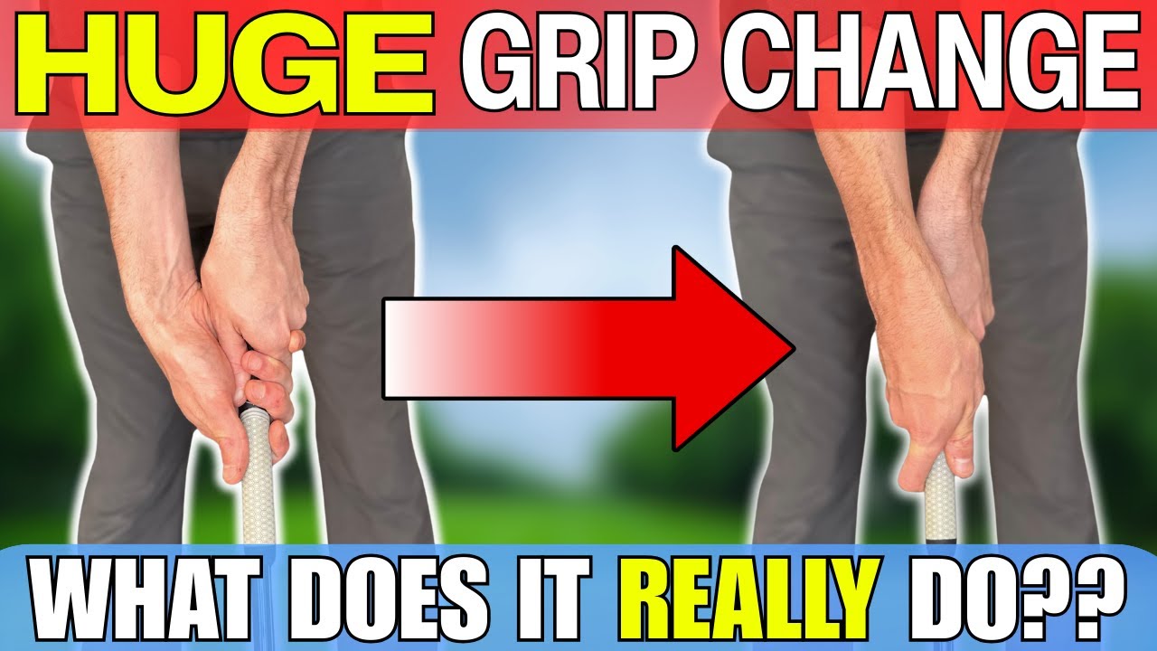 Why Changing Grip Like THIS Makes Golf IMPOSSIBLE! (Strong Grip vs Weak Grip Explained)