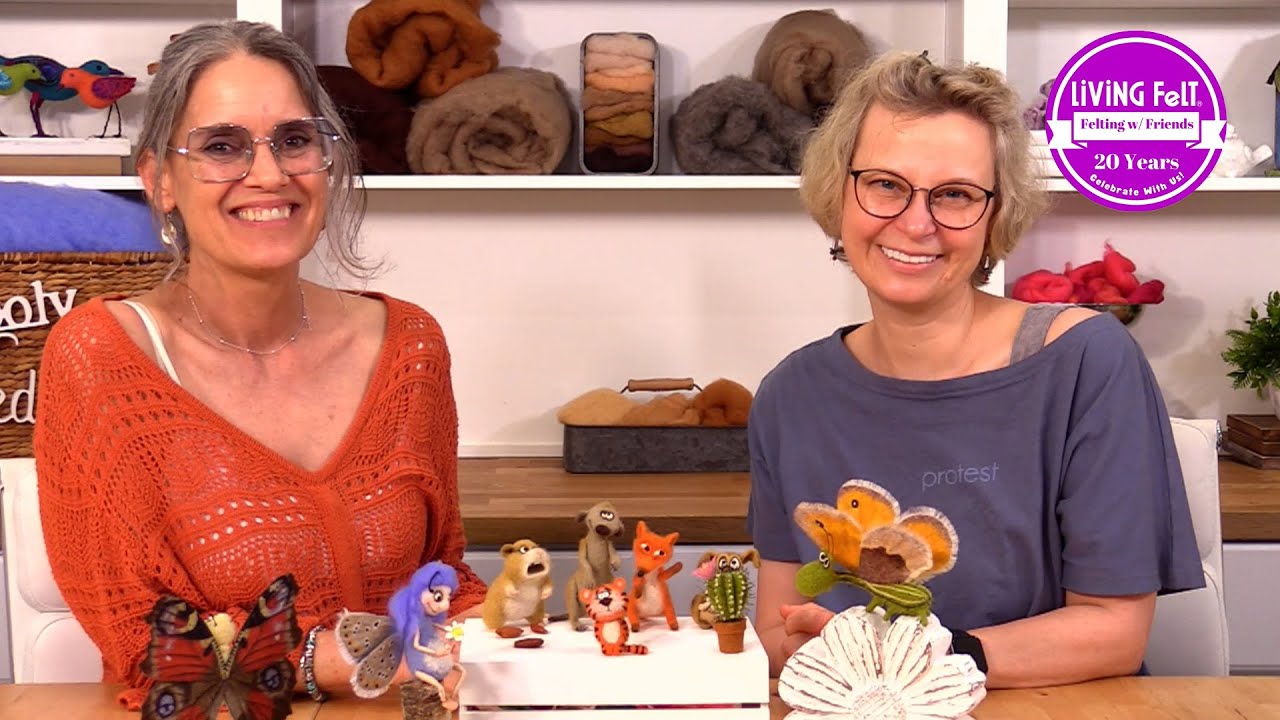 Special Guest Irina Egorova - Needle Felt Artist & Master Class Teacher #LivingFelt