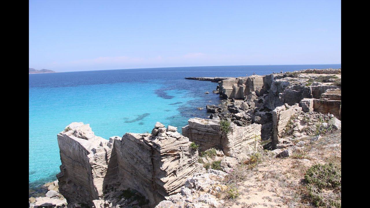 Travel to Favignana Island   The Hidden Gem of Sicily Italy  2022       Bycicle Tour -Aventure Vlog