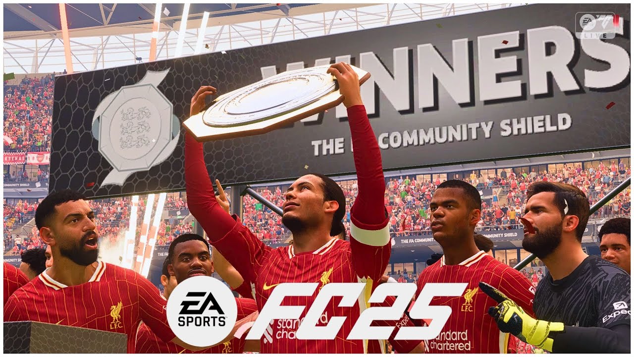 EA FC 25 | Liverpool vs. Arsenal | FA Community Shield Cup - Finals | RTX 4070 | Gamerz Creed