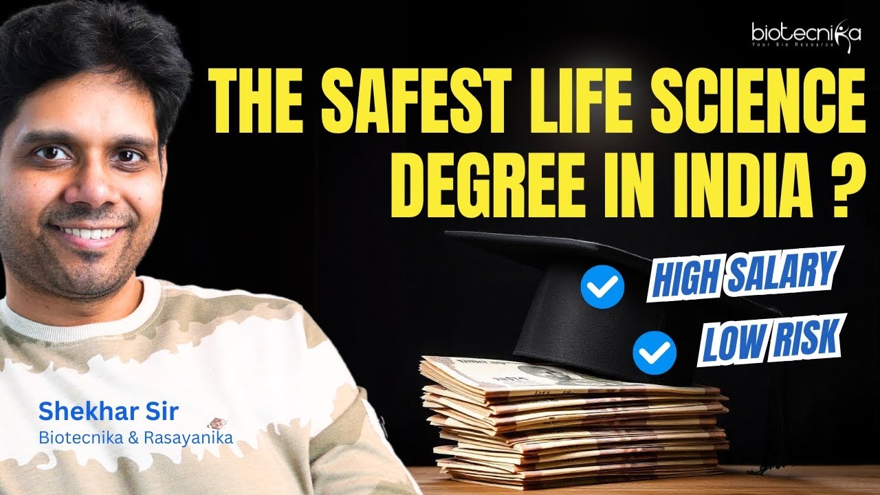 🔥 The SAFEST Life Science Degree in India! 🔬🎓 Secure Your Future NOW! 🚀