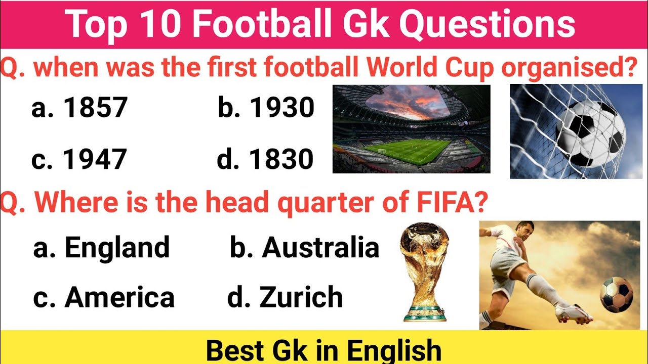 Top 10 football gk questions. Best gk world. English Gk questions and answers. Football Gk..