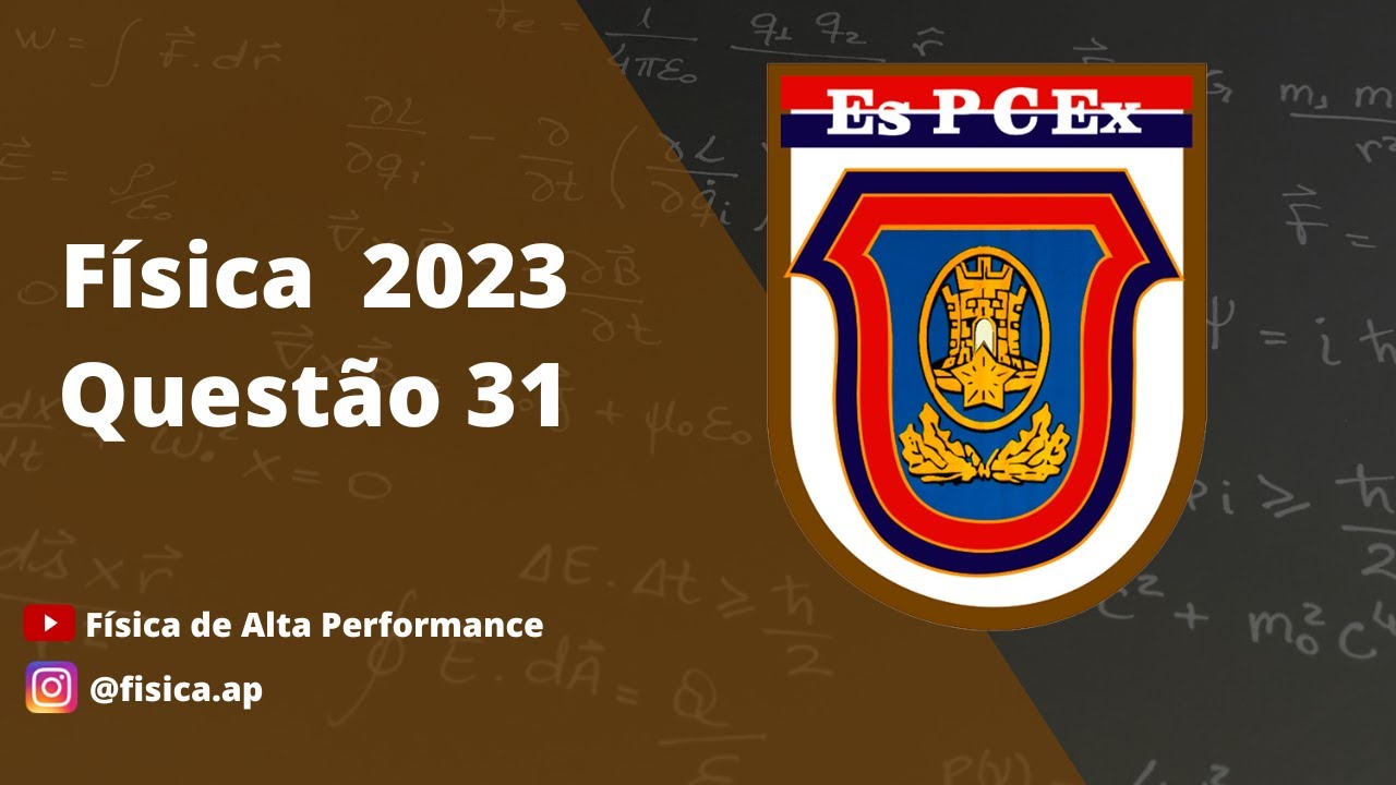 ESPCEX 2023 - FÍSICA - Questão 31 (MODELO A)
