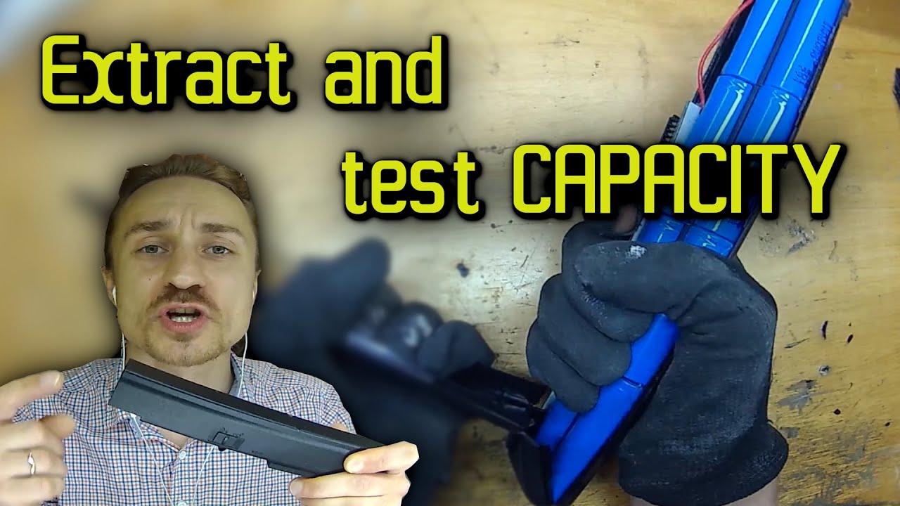 How to Extract & Test Li-Ion Cells from Laptop battery