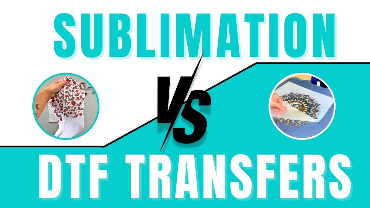 Сублимация против DTF: всё, что вам НУЖНО знать! #сублимация #dtftransfer