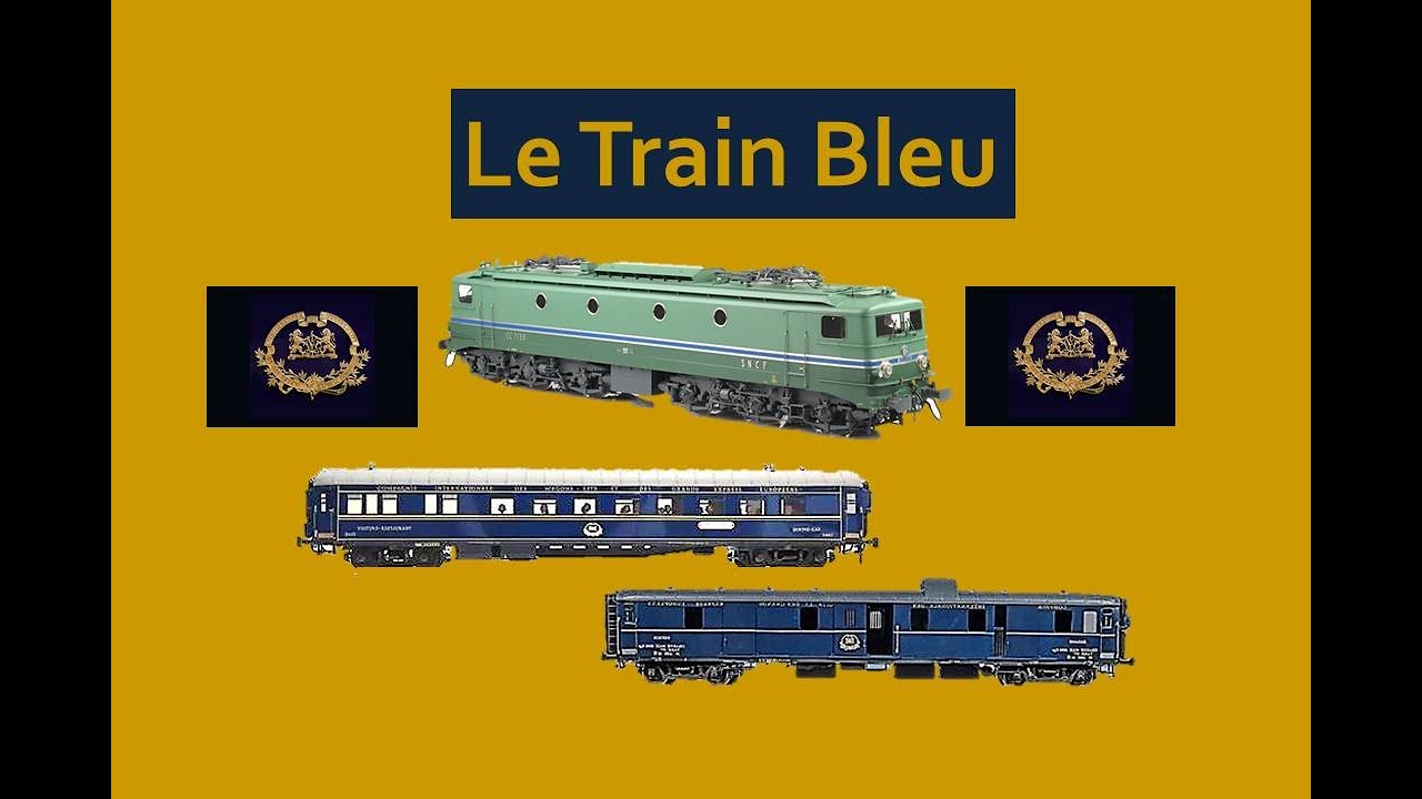Train bleu, spur 1, CC 7115, Modelbex, J&M, Mârklin, CIWL, SNCF, piste 1, gartenbahn, gauge1
