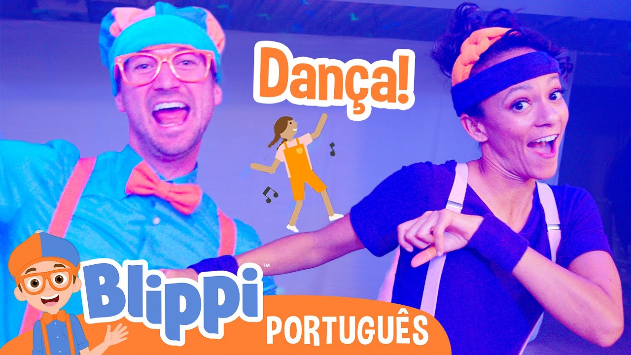 Blippi e Meekah Aprendem a Dançar! | Blippi em Português | Vídeos Educativos para Crianças