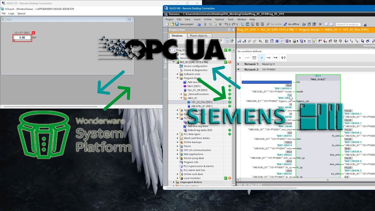 [Guide] OPC UA Connection - Siemens S7 1500 PLC and Aveva System Platform