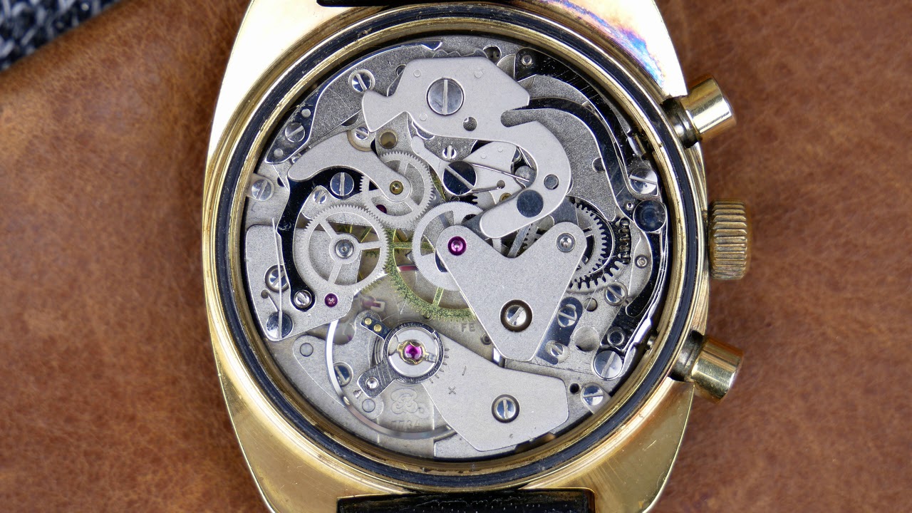 Vintage Valjoux 7734 Movement | 4k