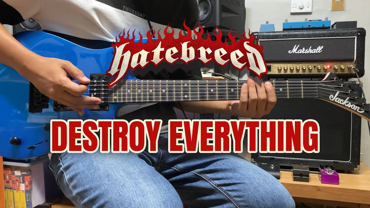 HATEBREED - Destroy Everything (Guitar Cover)