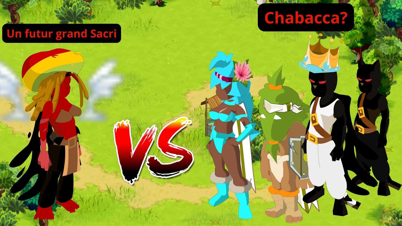 DU CHAT ET DES POILUS 1v1 Sacrieur vs Ecas Sadis【Dofus Rétro PvP 1v1】