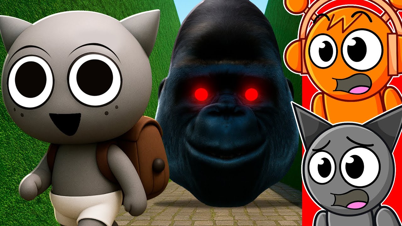 BABY GRAY vs ANIMAL HEAD!!!