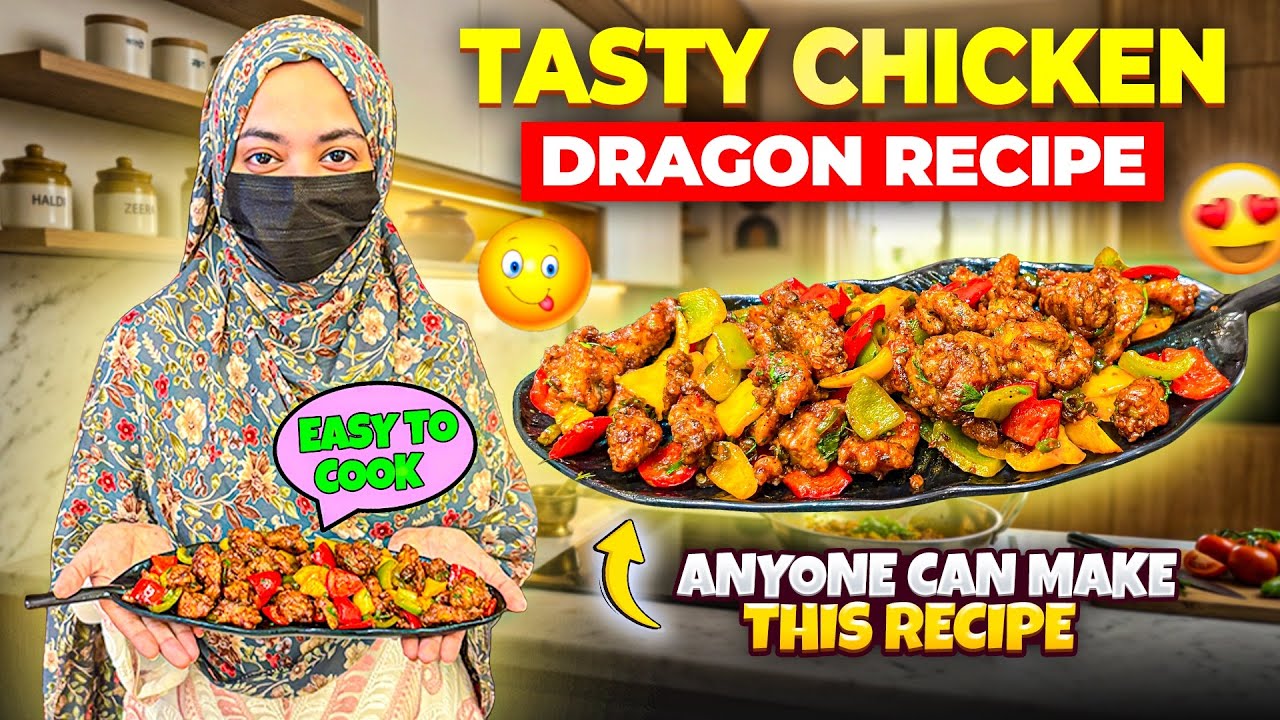 Tasty Chicken Dragon Recipe😋| Uzma &lsquo;s Kitchen 