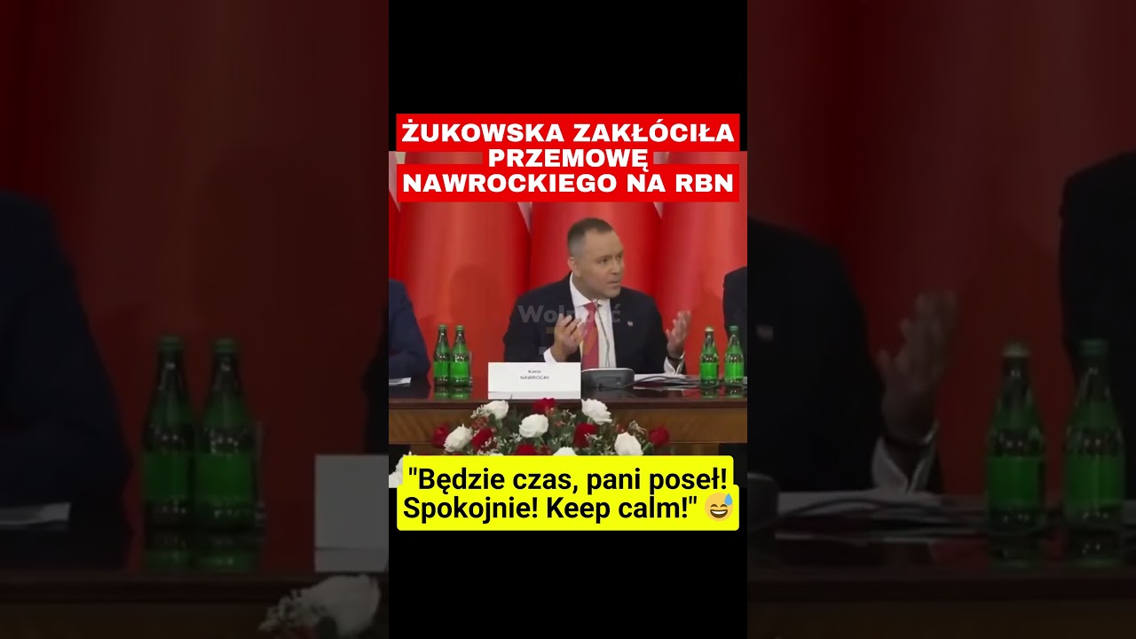 ŻUKOWSKA ZAKŁ&Oacute;CIŁA PRZEMOWĘ NAWROCKIEGO NA RBN! 🤡