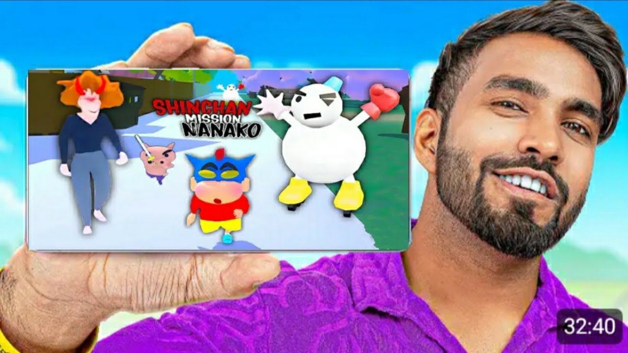 MY FIRST DAY IN SHIN CHAN GAME