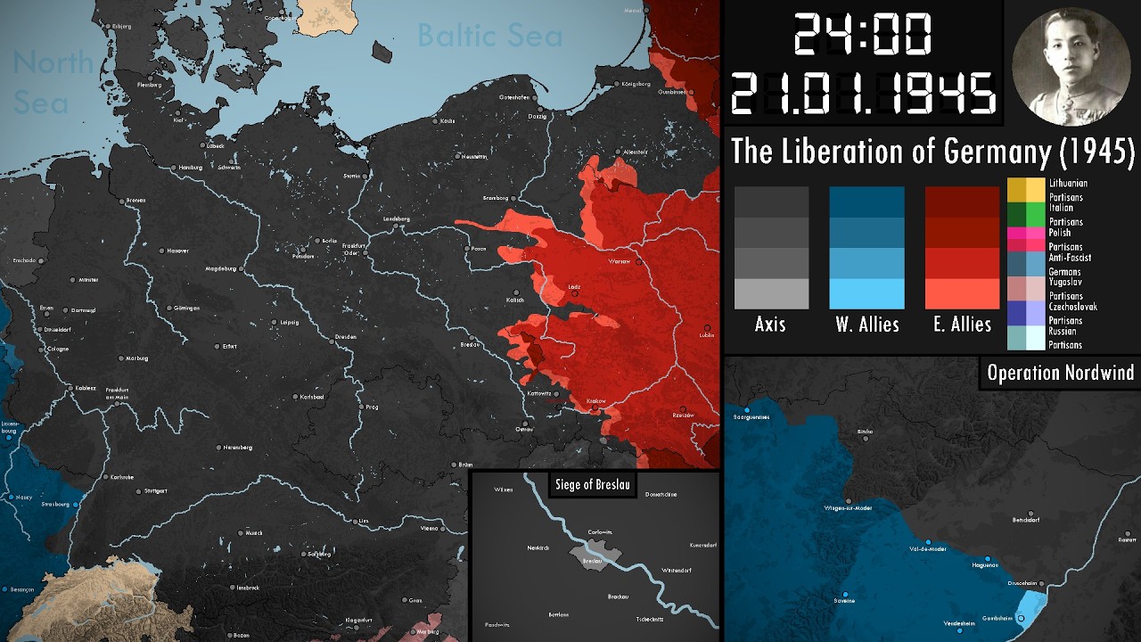 [4K] WWII - The Downfall of Nazi Germany: Every Day