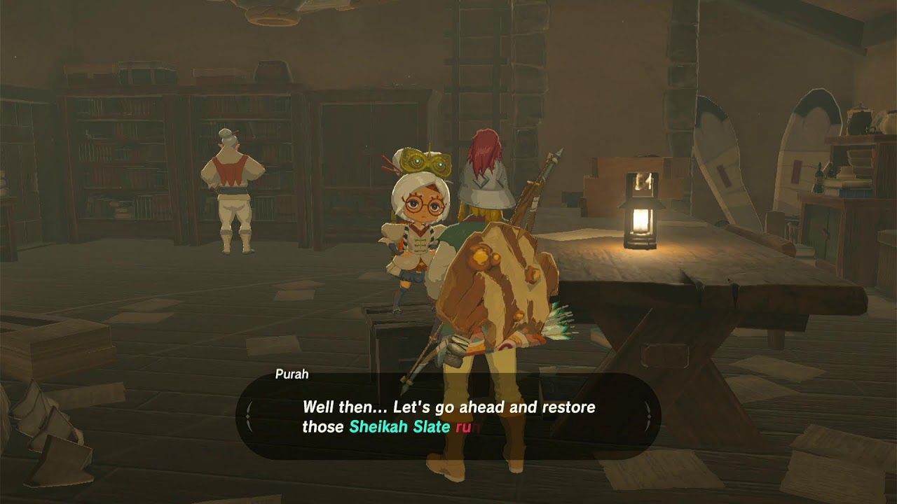Talking to Impa + Lighting the Blue Furnace BOTW Playthrough Part 2