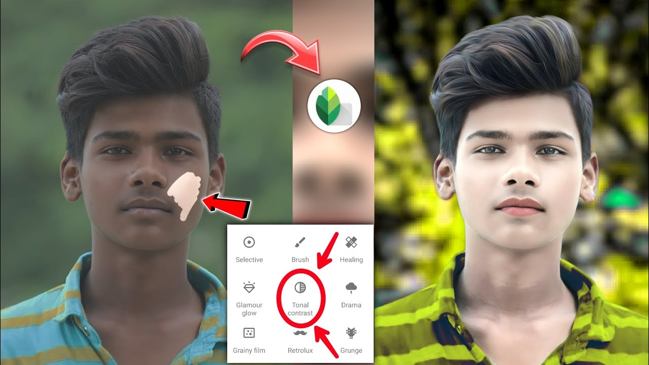 Snapseed Se Face Smooth Kaise Karen | Snapseed Face Smooth New Editing | Snapseed Photo Editing