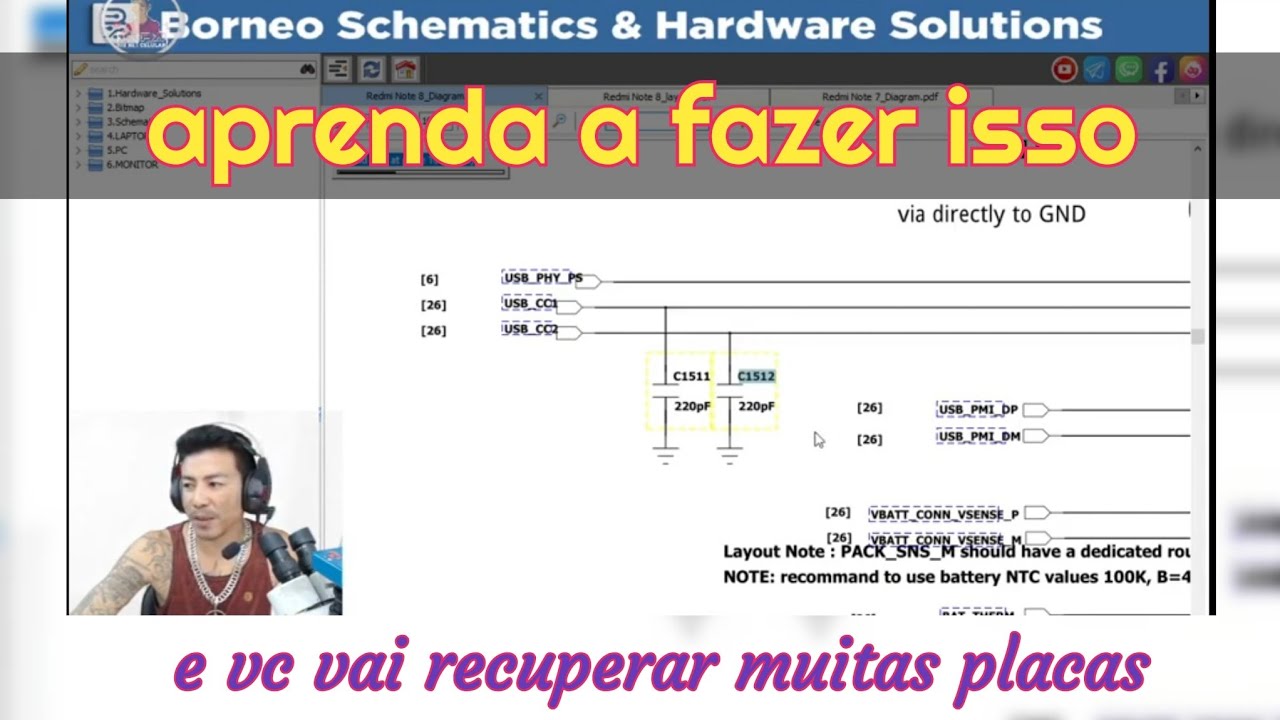 capacitor igual em outra placa ( esquema elétrico )