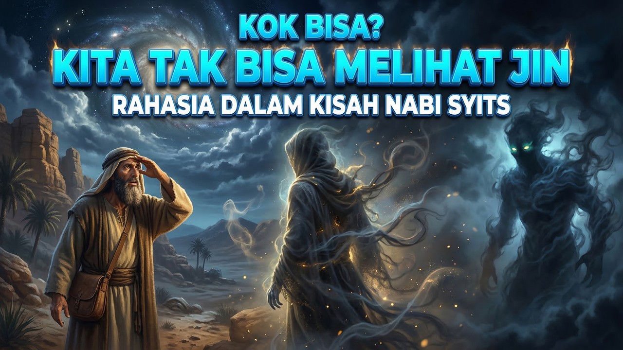 KOK BISA ❓ Inilah Alasan Kita Tidak Bisa Melihat Jin Sampai Sekarang - Dalam Kisah Nabi Syits