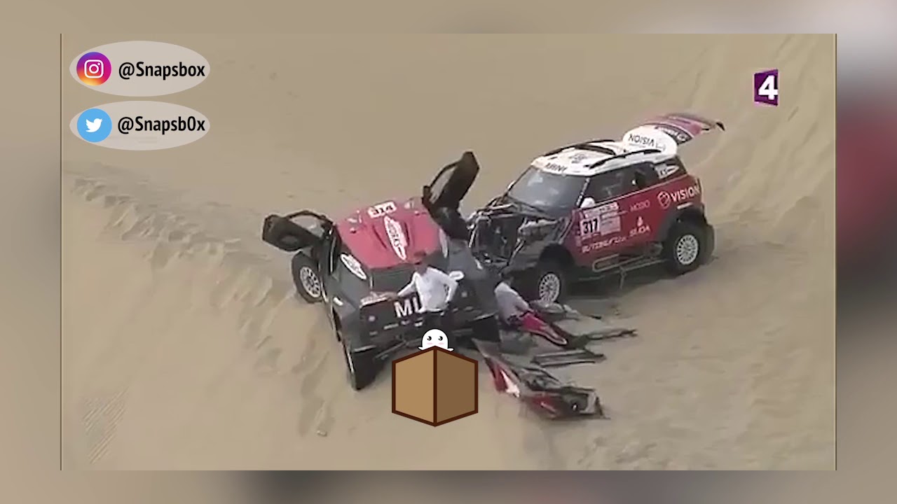 يزيد الراجحي - خسارته في الرالي بسبب 12 حادث !!!