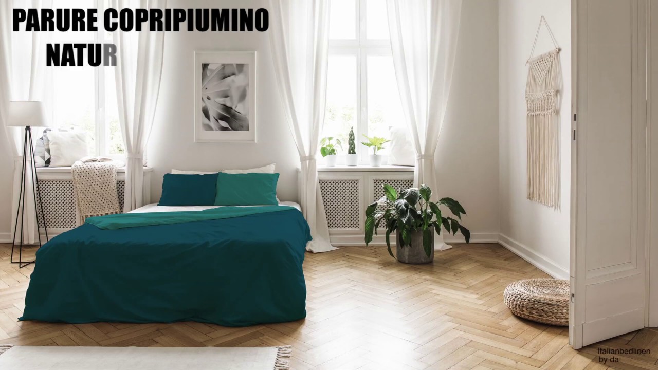 COPRIPIUMINO NATURAL COLOR - ITALIANBEDLINEN!