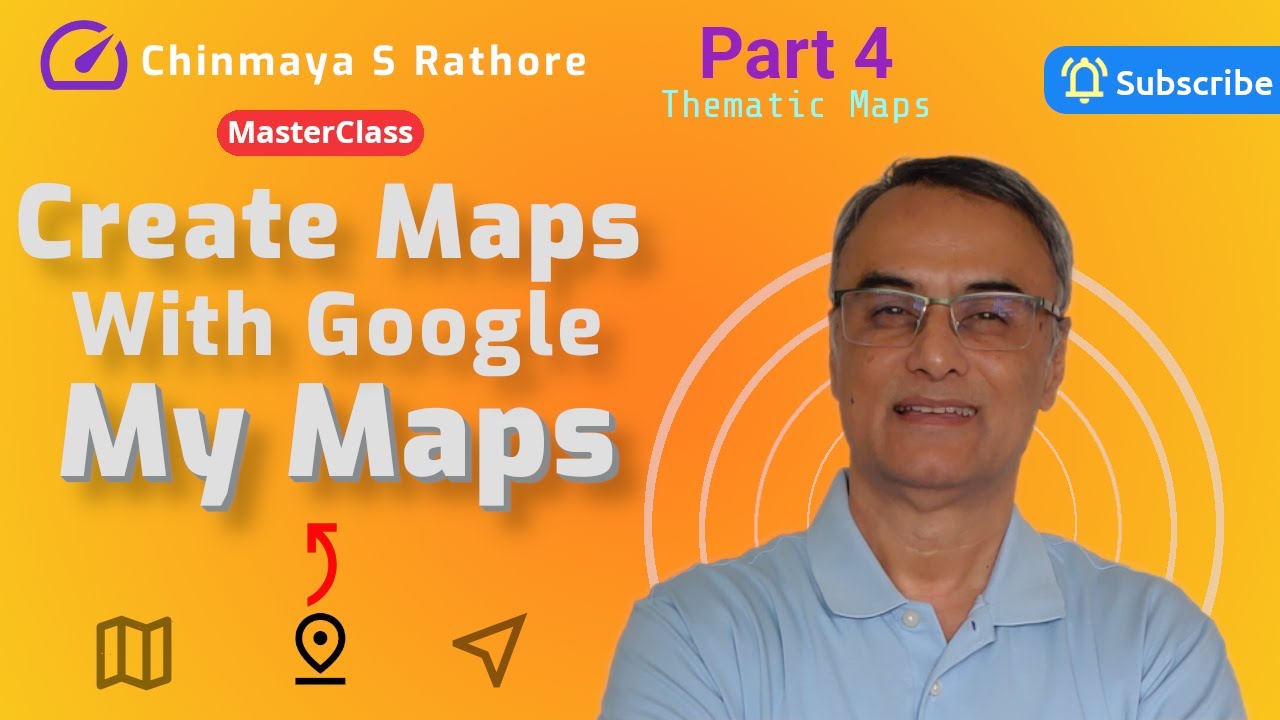 Create Maps with Google My Maps - Part 4 | Create Thematic Maps | Bubble Map | Choropleth Maps