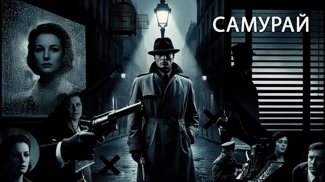 КОГДА КИЛЛЕР НЕ ОШИБАЕТСЯ! Самурай. Ален Делон.