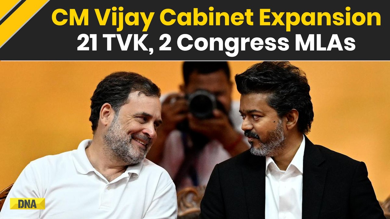 Tamil Nadu News: 21 TVK, 2 Congress MLAs Take Oath In Vijay's Cabinet, No IUML Or VCK For Now