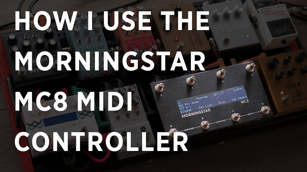 MIDI EVERYTHING! How I use the Morningstar MC8