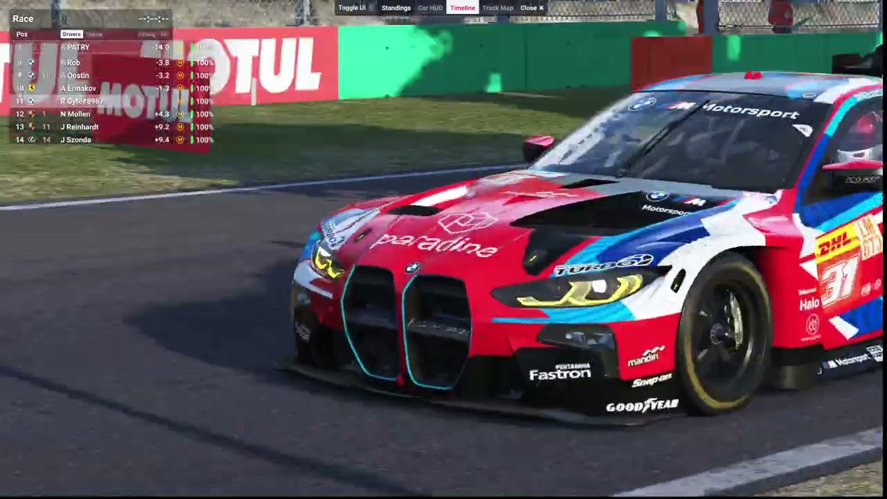 LMU ELMS Sprint Trophy Replay 17th to 7th - BMW M4 LMGT3