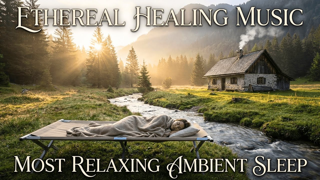 Ethereal Healing Music | Most Relaxing Ambient Sleep Music | Cozy Cottage & Nature Soundscape