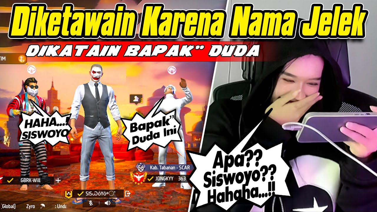 Prank Streamer Cantik Tampilan Bot Dan Nick Name Jelek Sampai Di Ketawain