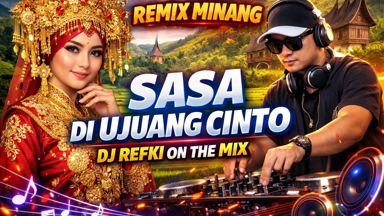 SASA DI UJUANG CINTO 💔 Remix Minang Paling Candunya – DJ Refki