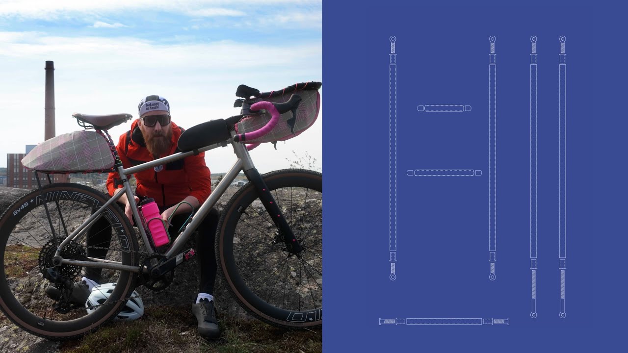 DIY Carbon pannier rack explained in detail