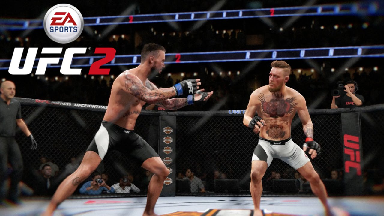 EA UFC 2 (Xbox One) Conor McGregor vs CM Punk - Full Fight (3 Rounds)