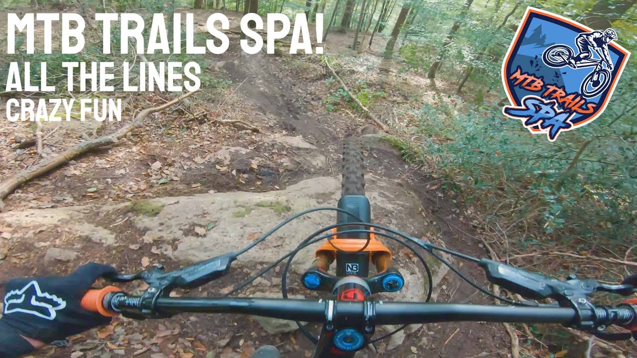 Mtb trails Spa, all the lines!!!