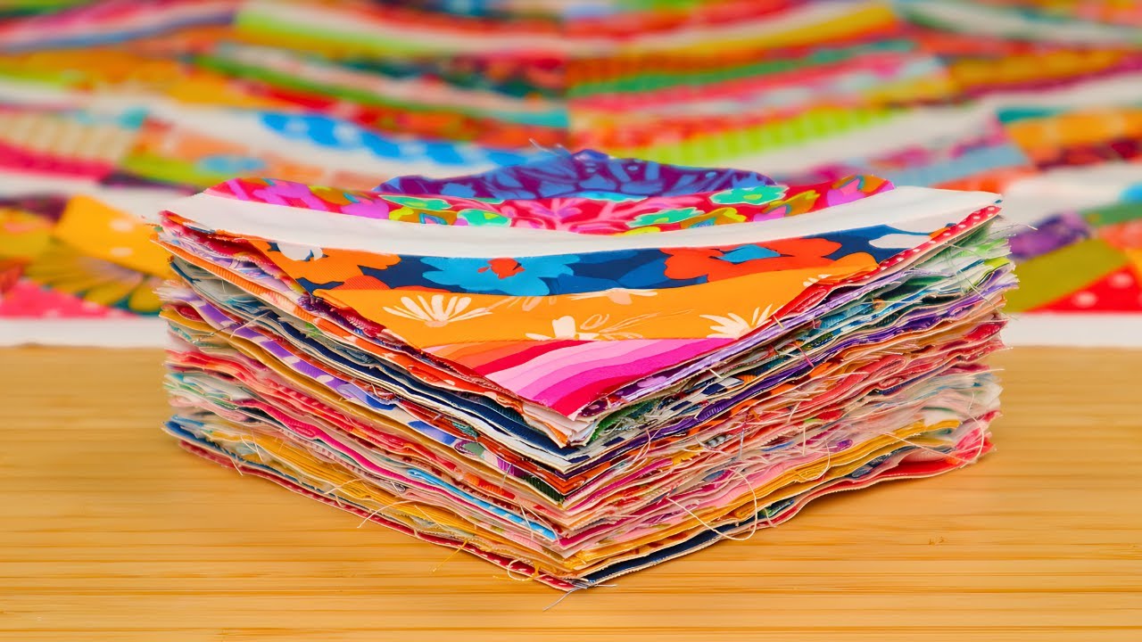 I Turned Every Last Scrap I Had into the Cutest Quilt
