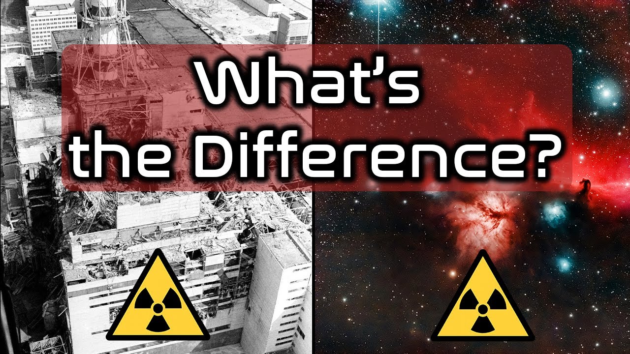 Comparison of Radiation in Chernobyl and in Space