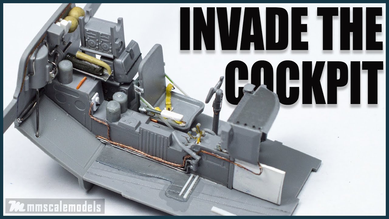 Super detailing the cockpit - Ep.1: B-26B-50 Invader - ICM - 1/48 scale model build.