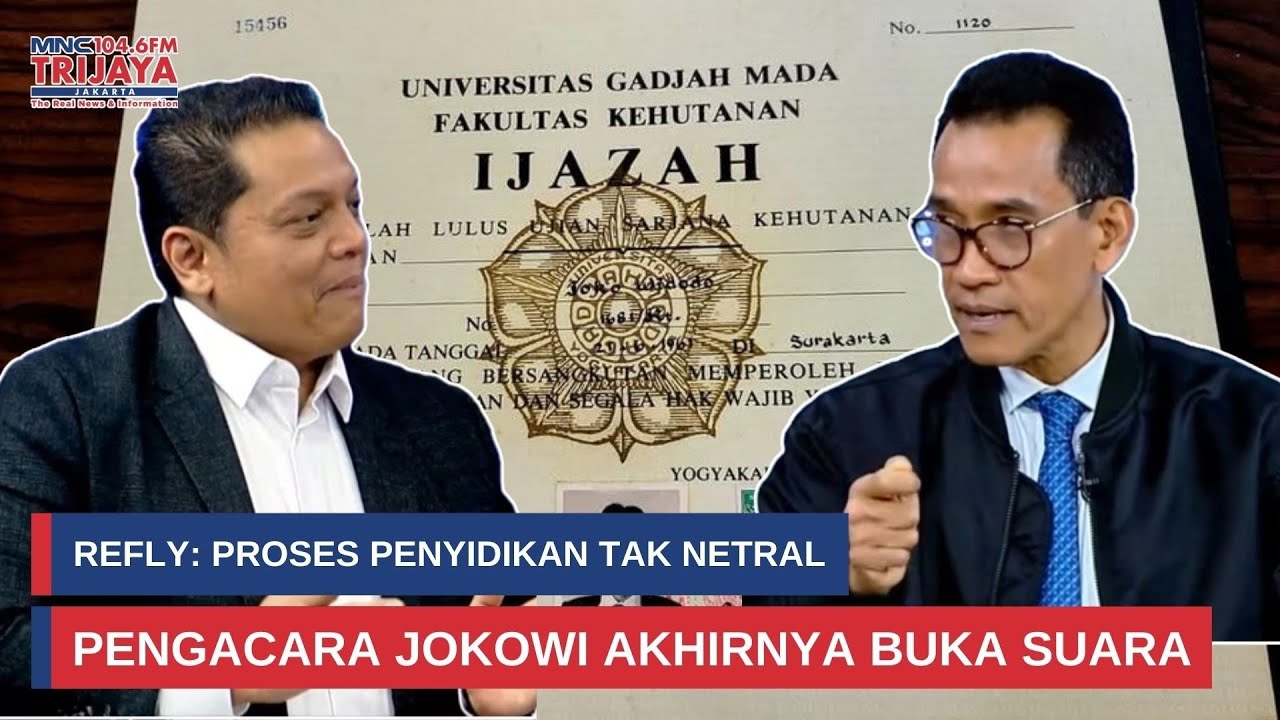 Heboh! Refly Singgung Muatan Politik dalam Penyidikan Kasus Ijazah Jokowi I Trijaya Update