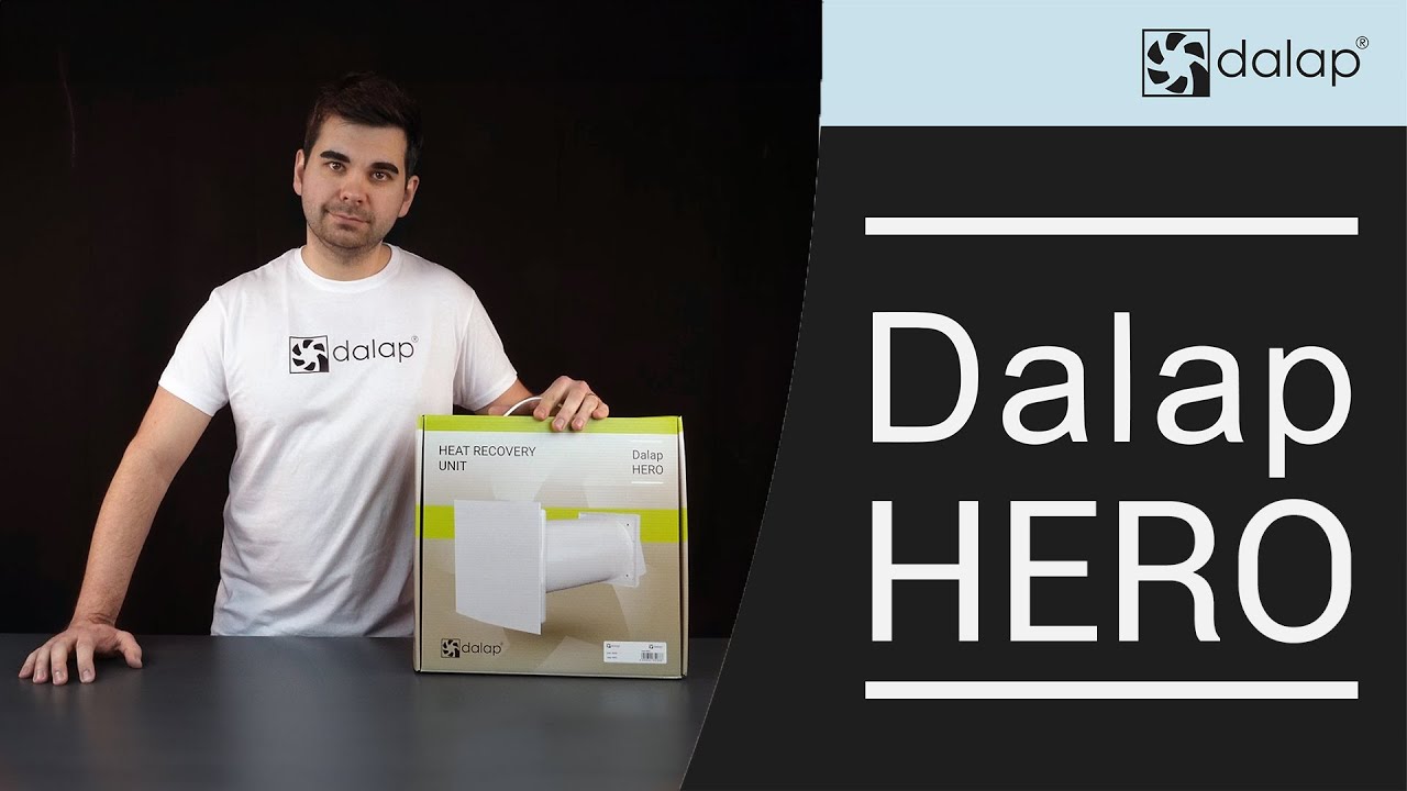 Разопаковане на стайният рекуператор Dalap HERO