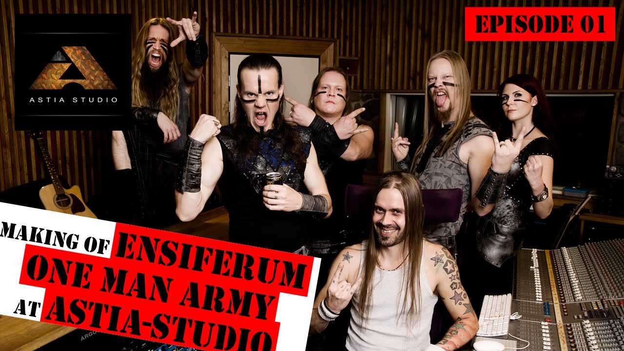 Episode 01: Making of Ensiferum album One Man Army  - The fastest track